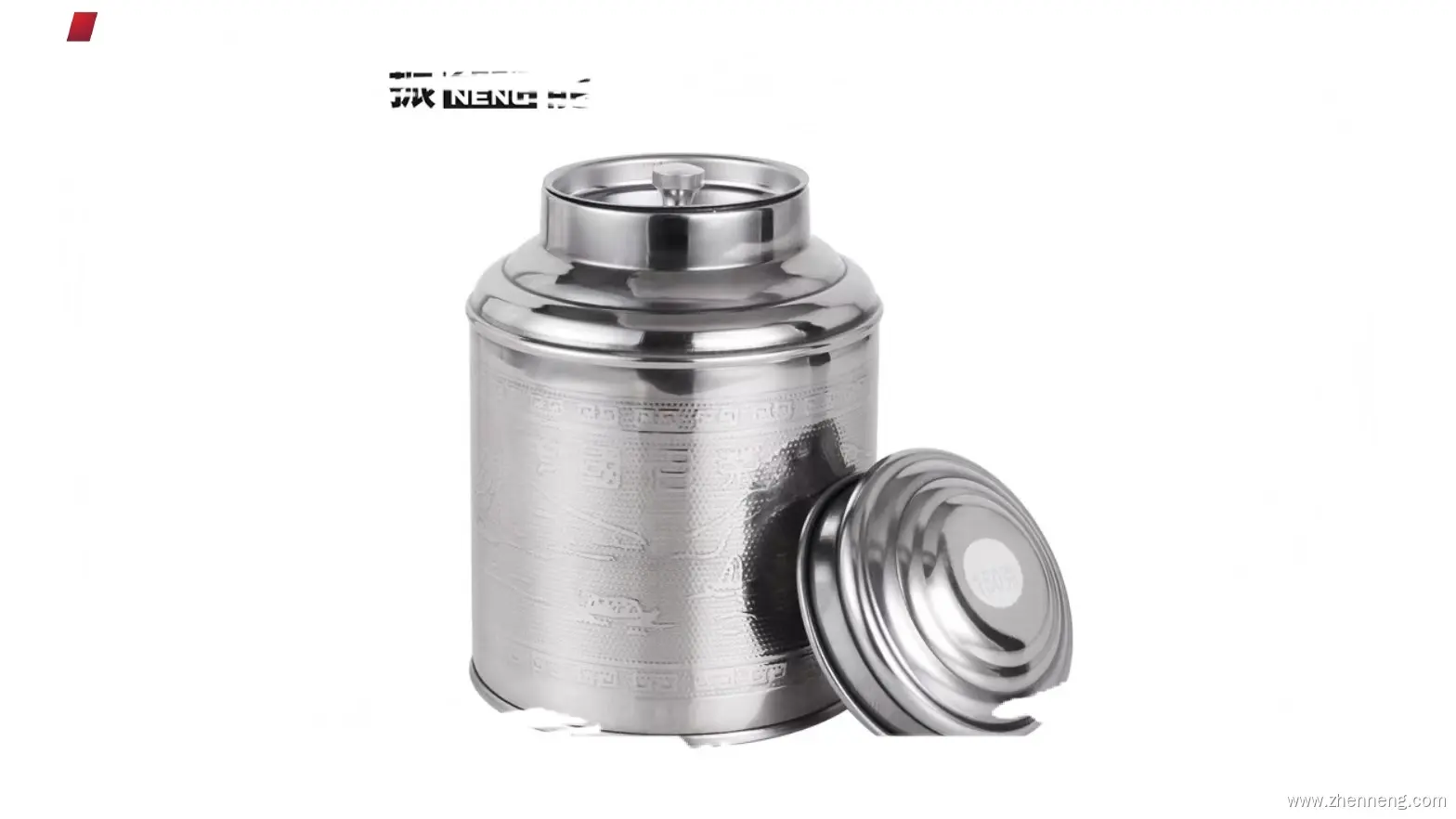 Custom Logo Stainless Steel Tea Canister - 25g Luxury Tin Container 1
