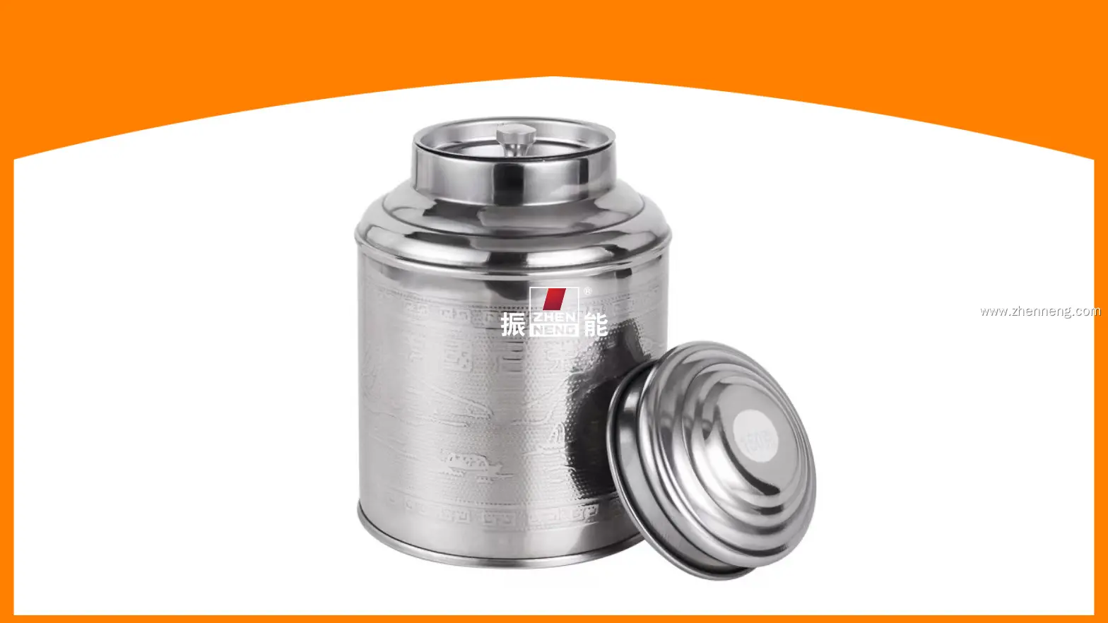 Custom stainless steel tea tin factory Manufacturer | ZHENNENG 1