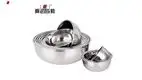 Bol de cuisson en acier inoxydable de 20 cm - Usage quotidien et personnalisable 1