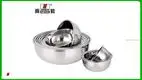Stainless Steel Nesting Bowls & Spice Jar Set 1