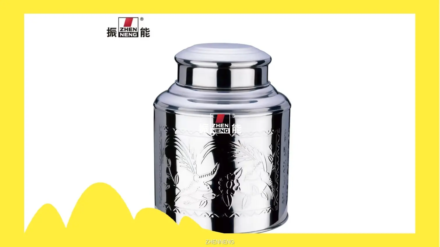 Чайный контейнер из нержавеющей стали на 500 г — высокое качество и возможность выбора размера. 1