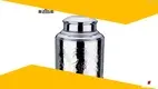 Stainless Steel 500g Tea Canister - Customizable Options 1