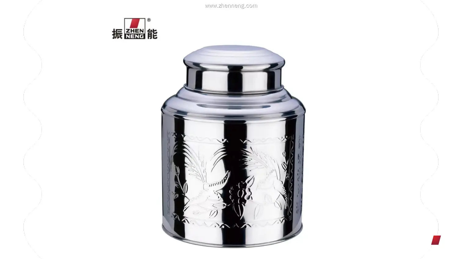 500g Stainless Steel Tea Tin Containers - Large Tea Tins 1