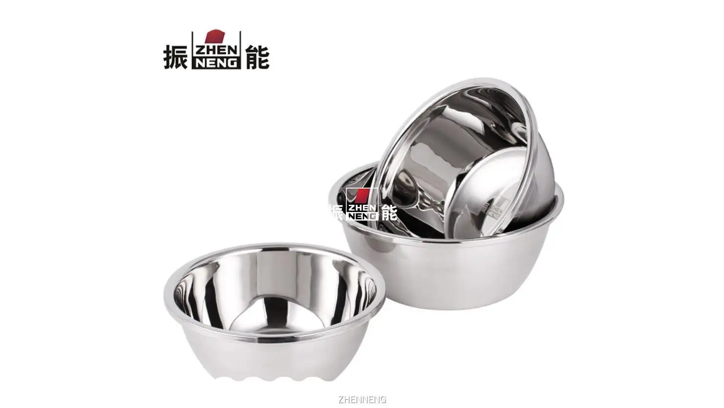 وعاء خلط من الفولاذ المقاوم للصدأ بقطر 24 سم - أداء فائق 1