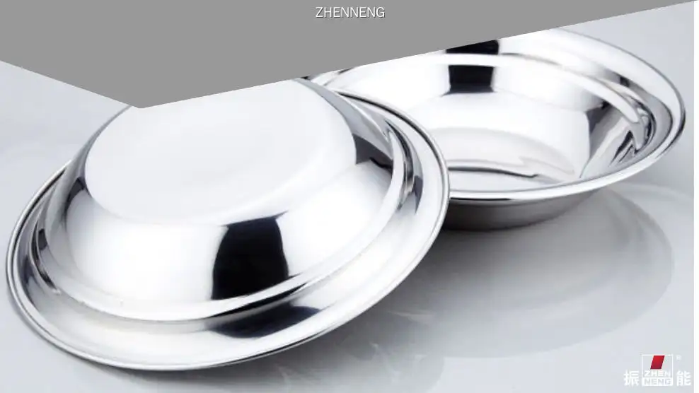 Rundes Serviertablett aus Edelstahl, 20 cm Durchmesser – Hochwertig und individuell gestaltbar 1