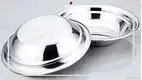Stainless Steel Serving Tray - High Quality 20cm Round Basin 1