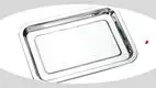 Customizable Stainless Steel Serving Trays - Perfect for Hotels and Restaurants 1