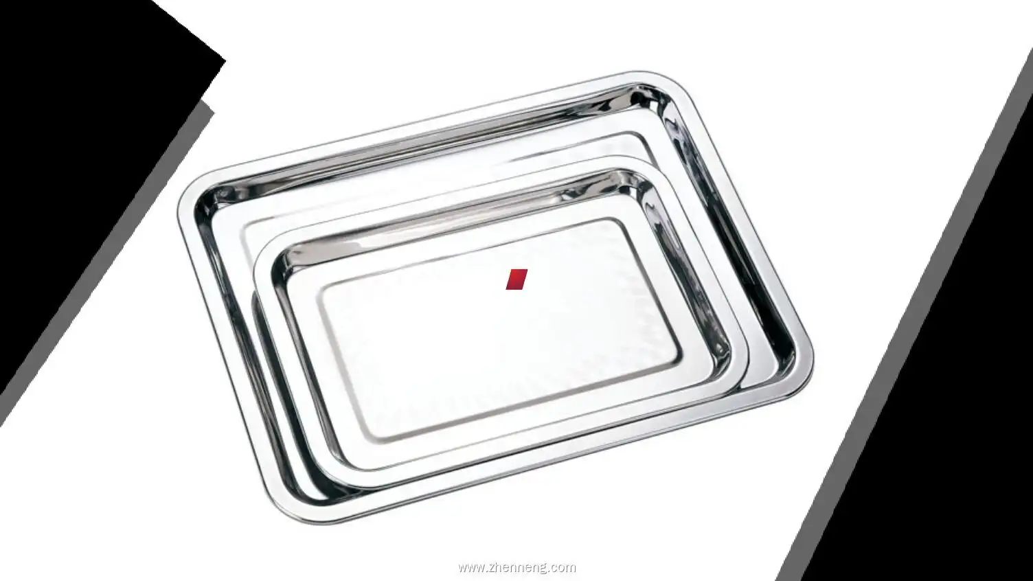 Stainless Steel Serving Tray for Hotel & Restaurant - Customizable Sizes & Versatile Applications 1