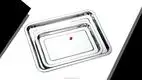 Stainless Steel Serving Tray for Hotel & Restaurant - Customizable Sizes & Versatile Applications 1