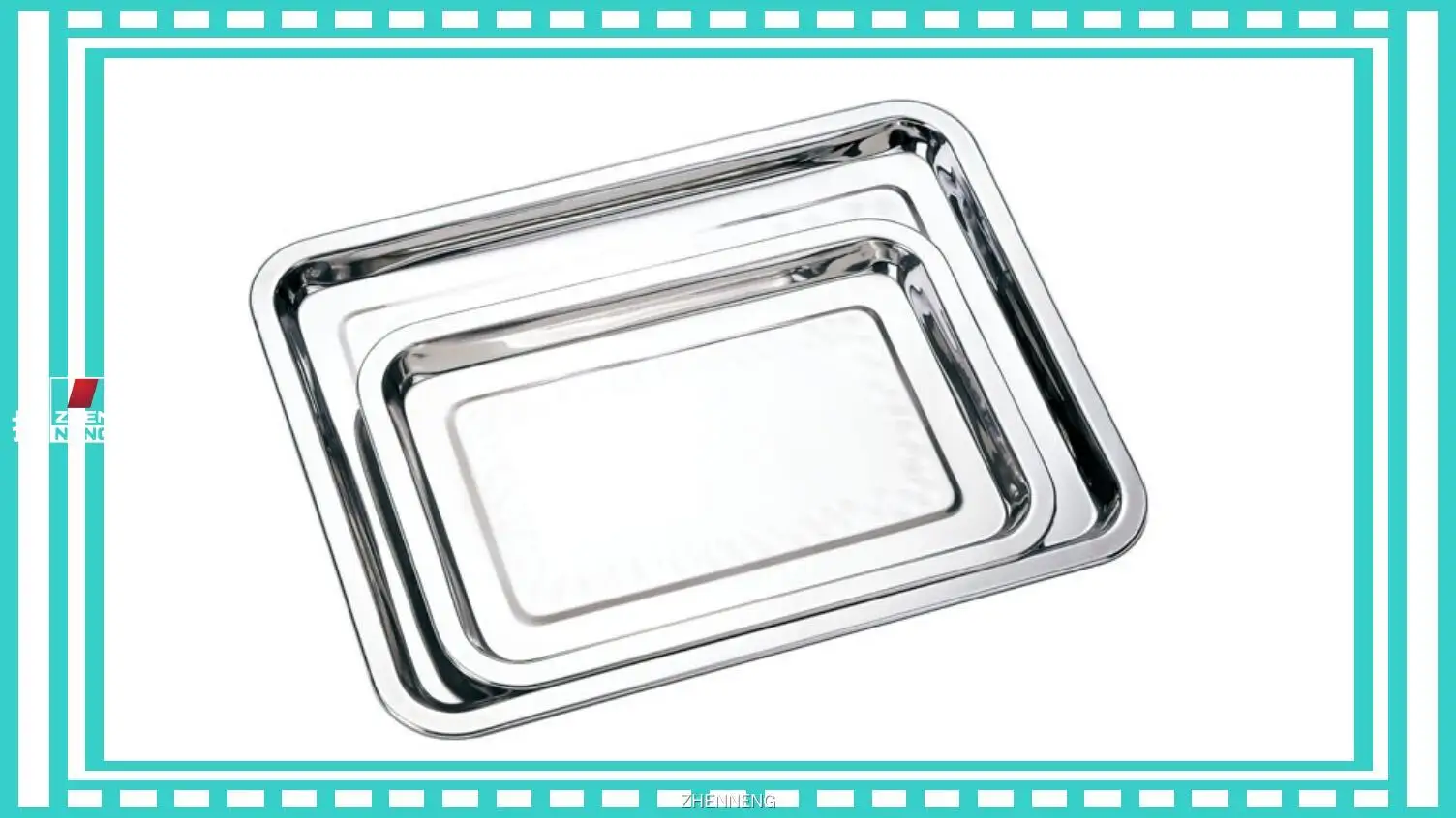 Stainless Steel Bar Tray - Customizable and Versatile 1