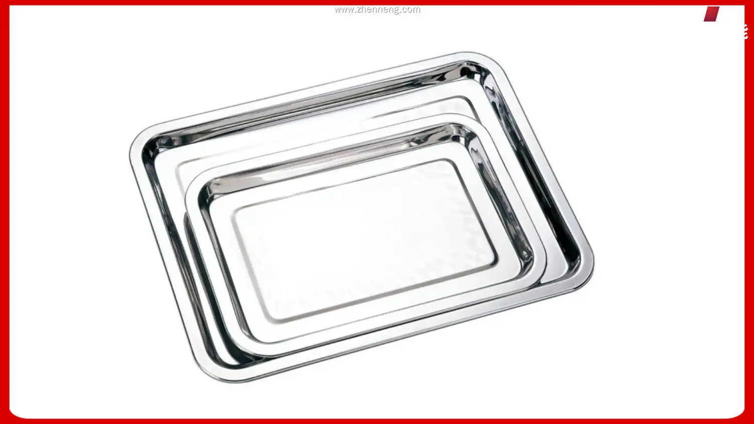 Stainless Steel Serving Tray: Customizable, Versatile & Durable 1