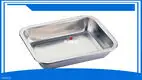 Stainless Steel Buffet Serving Tray - Large BBQ Tray 1
