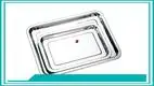 Industrial Stainless Steel Serving Tray - Superior Performance and Customizable Options 1