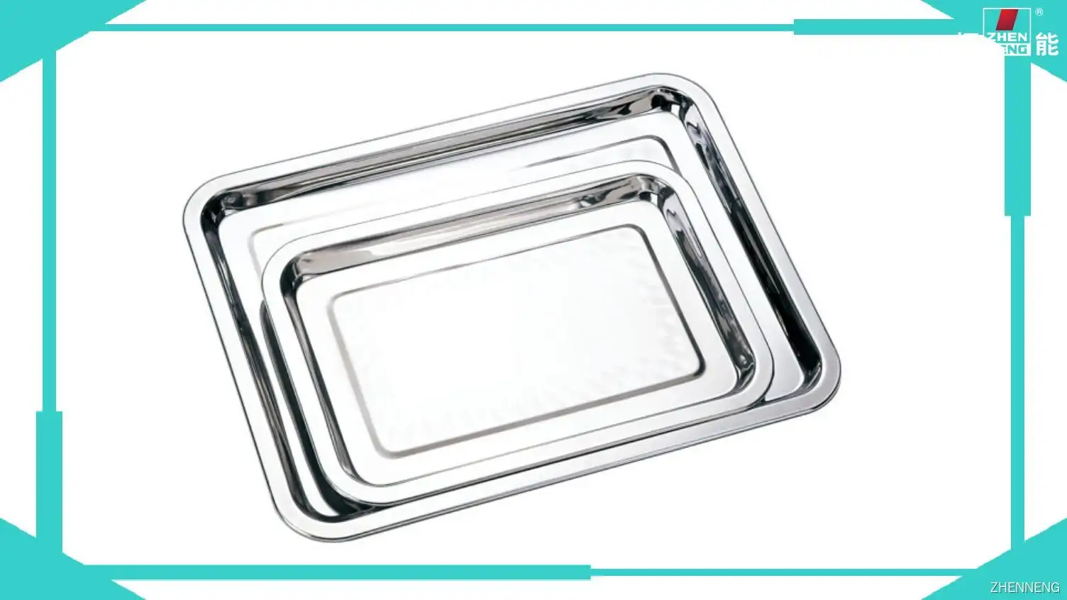 Stainless Steel Buffet Serving Tray - Customize Your Specifications! 1