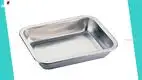 Eco-Friendly Stainless Steel BBQ Grill Plate - Burger Serving Platter 1