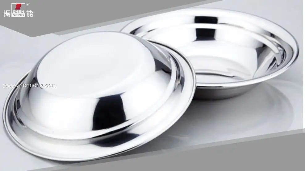 28厘米不锈钢多用途圆形托盘 - 不变形，规格可定制 1