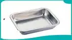 Custom Steel Gastronorm Pan Tray - 50cm Rectangle Serving Tray 1