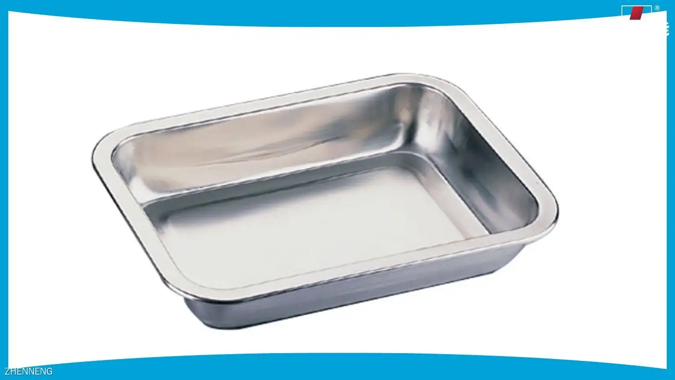 Custom Steel Tray: Rectangular 50cm Serving Platter 1
