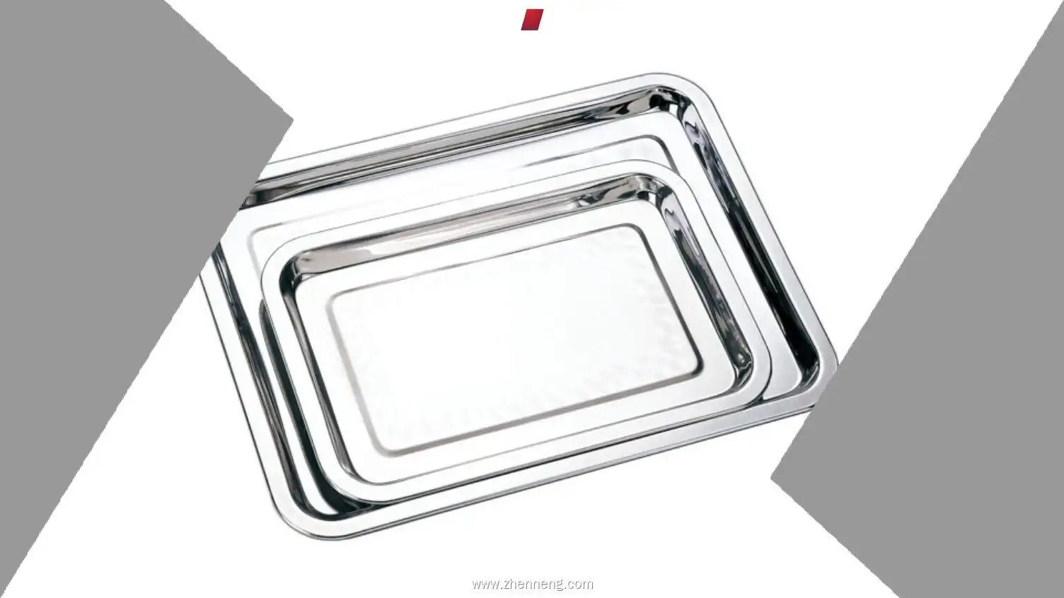 High Quality Stainless Steel Burger Serving Platter 1