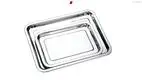 Stainless Steel Rectangle Serving Tray - High Quality & Customizable 1
