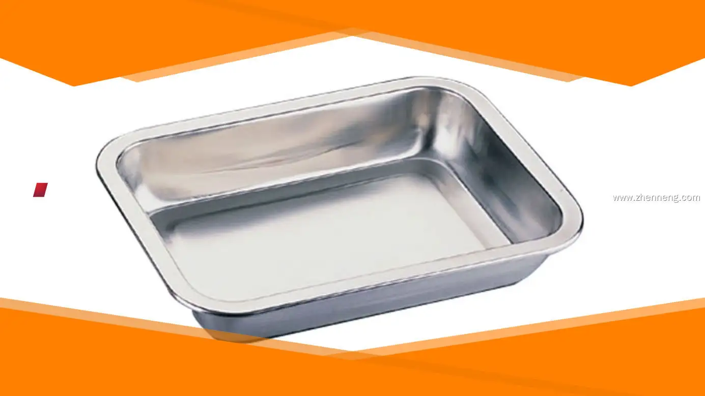 不锈钢长方形托盘 - 可定制，高品质 - 餐厅理想之选 - 汉堡托盘 1