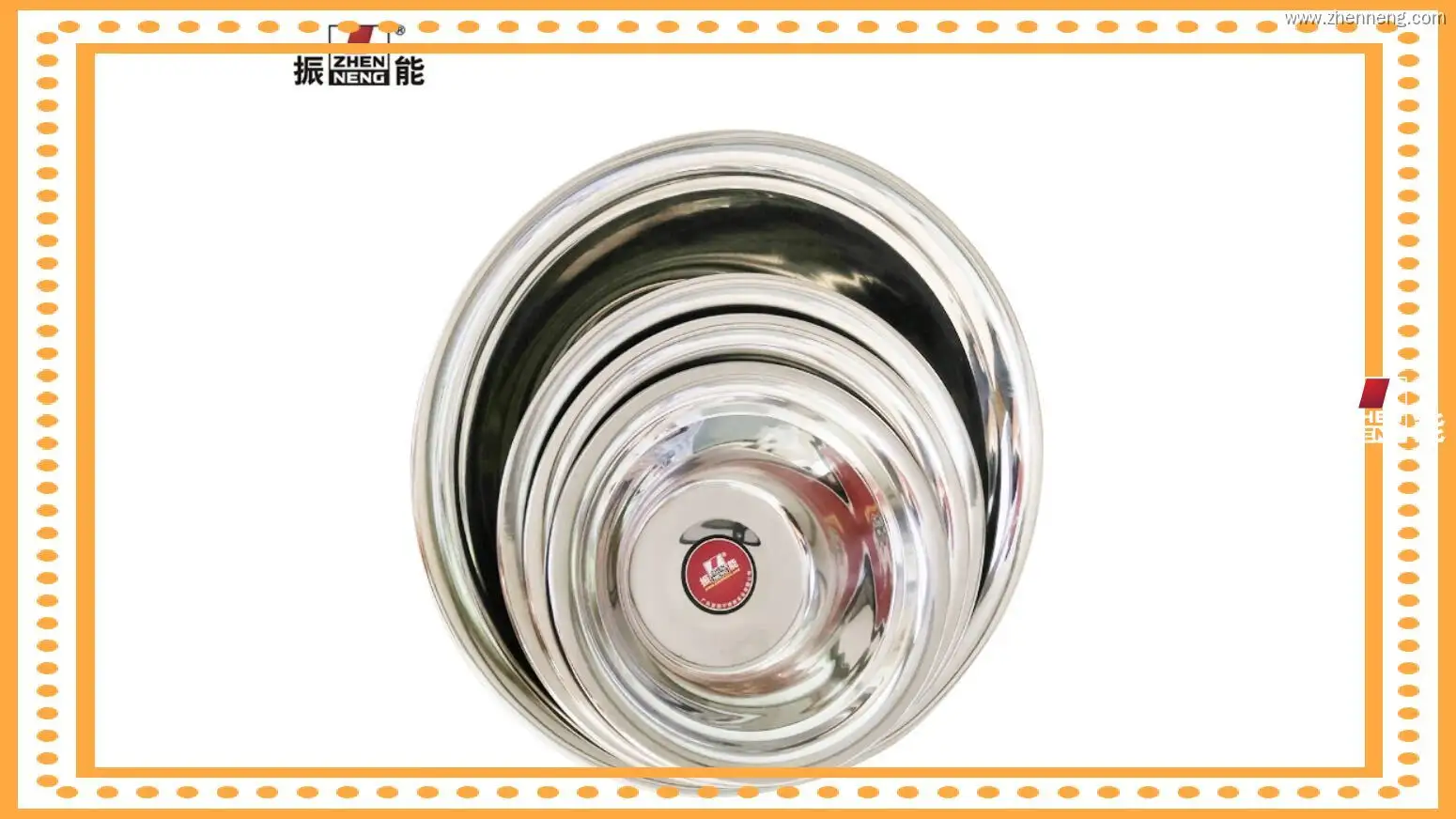 Durable 26cm Stainless Steel Bowl Set for Daily Use 1