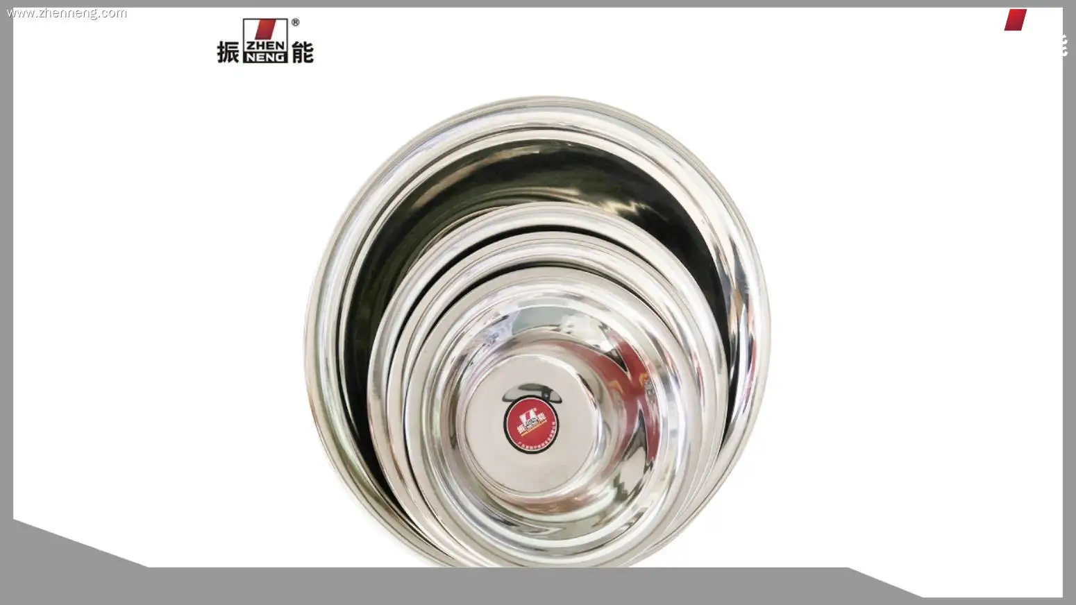 ZHENNENG | ODM steel serving tray Company 1