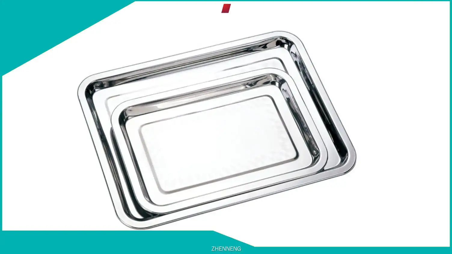 Stainless Steel Stackable Buffet Pan - Customizable Tray 1
