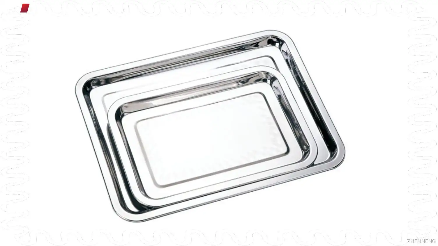 Custom catering stainless steel serving dishes factory Manufacturer | ZHENNENG 1