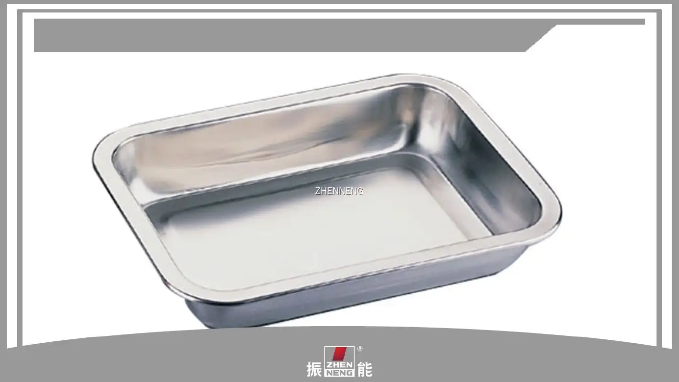 Stainless Steel Rectangle Baking Tray - Superior Quality 1