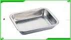 Stainless Steel Rectangle Serving Tray - Superior Quality 1