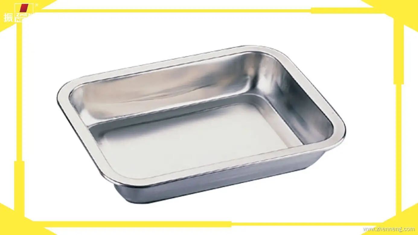 High Quality Stainless Steel Rectangle Serving Tray 1