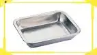 High Quality Stainless Steel Rectangle Serving Tray 1