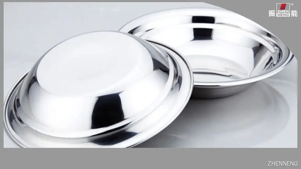 Stainless Steel Round Serving Tray - Superior Quality and Customizable 1