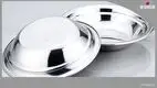 Stainless Steel Round Serving Tray - Superior Quality and Customizable 1