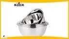 Stainless Steel Mixing Bowl Set - Customizable and Ecofriendly 1