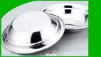 Stainless Steel Round Serving Tray - 18cm Diameter 1