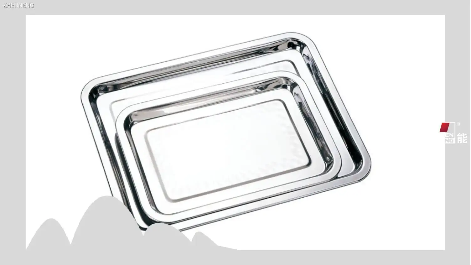 Stainless Steel BBQ Burger Tray - Dishwasher Safe and Customizable 1