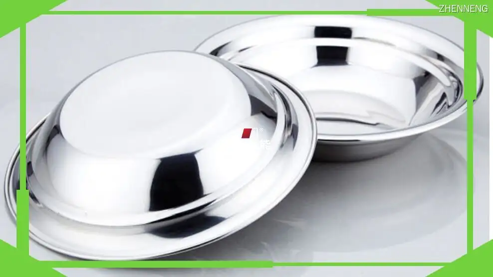 24cm Stainless Steel Multi-purpose Round Serving Tray 1