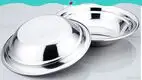 High Quality 24cm Stainless Steel Round Tray 1