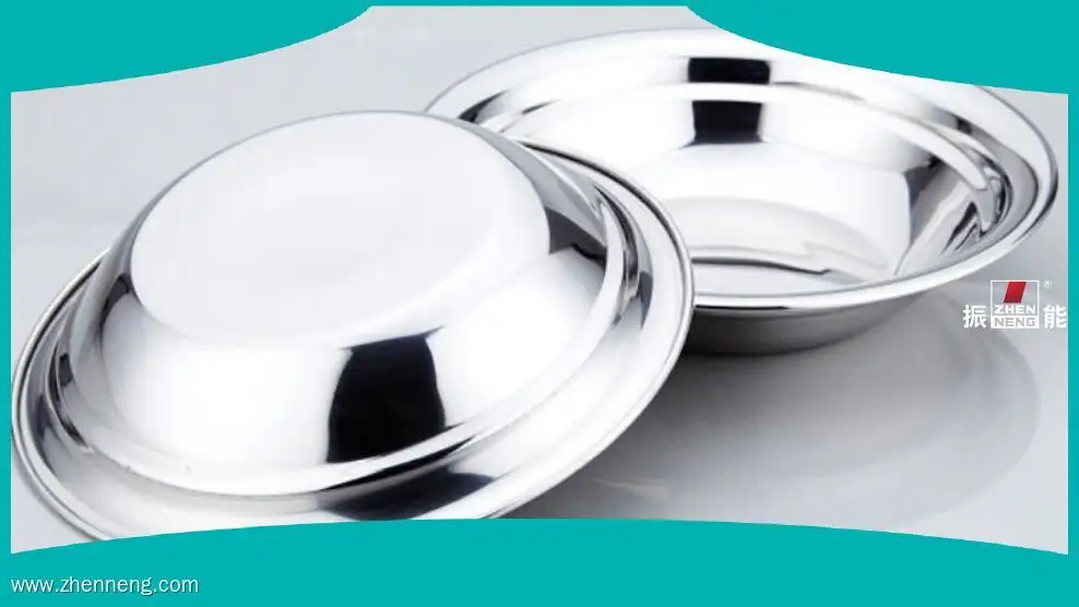 Rundes Serviertablett aus Edelstahl, 18 cm Durchmesser – Hochwertig und individuell gestaltbar 1