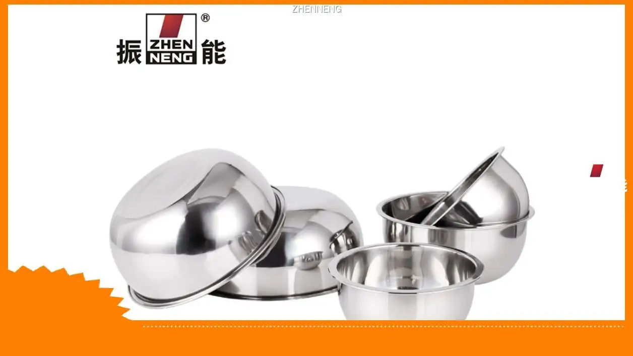 18cm Stainless Steel Mixing Bowl - High-End Quality and Customizable 1