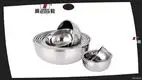 26cm Stainless Steel Fruit Salad Bowl - High Quality & Customizable 1