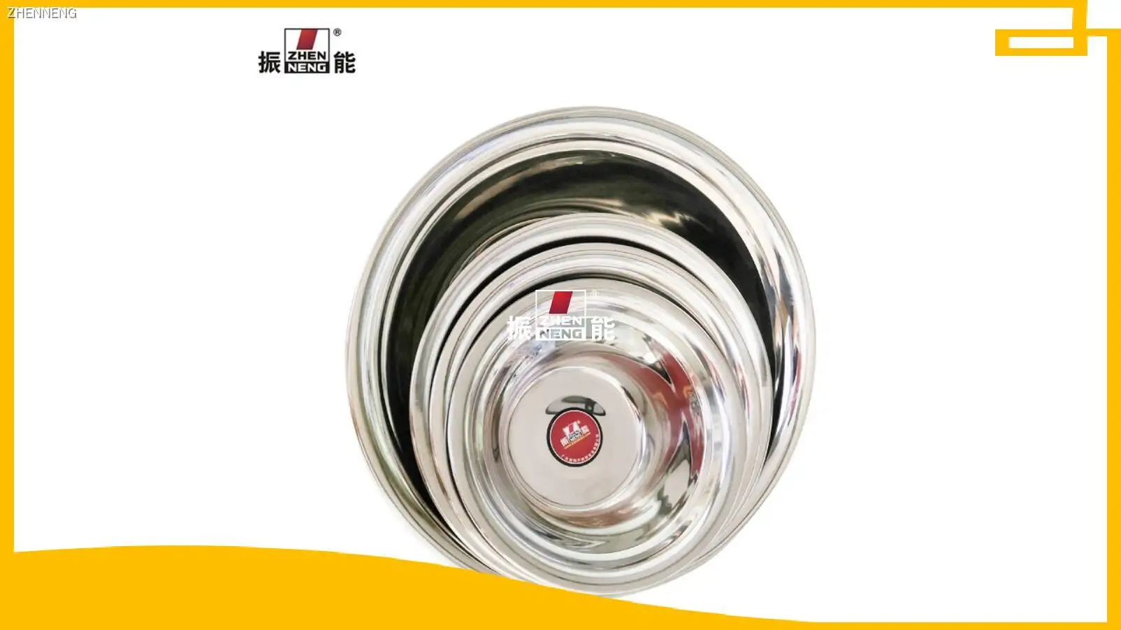 Customizable 20cm Stainless Steel Mixing Bowl - High Quality & Unique Design 1