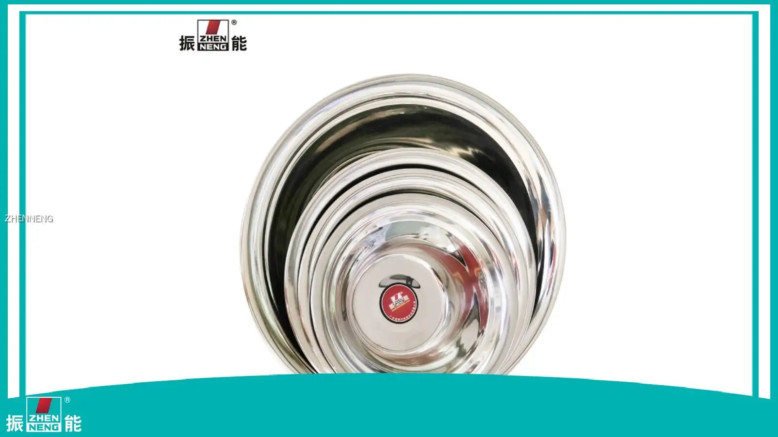 Oval Stainless Steel Buffet Tray - High Quality 16cm Round Serving Tray 1
