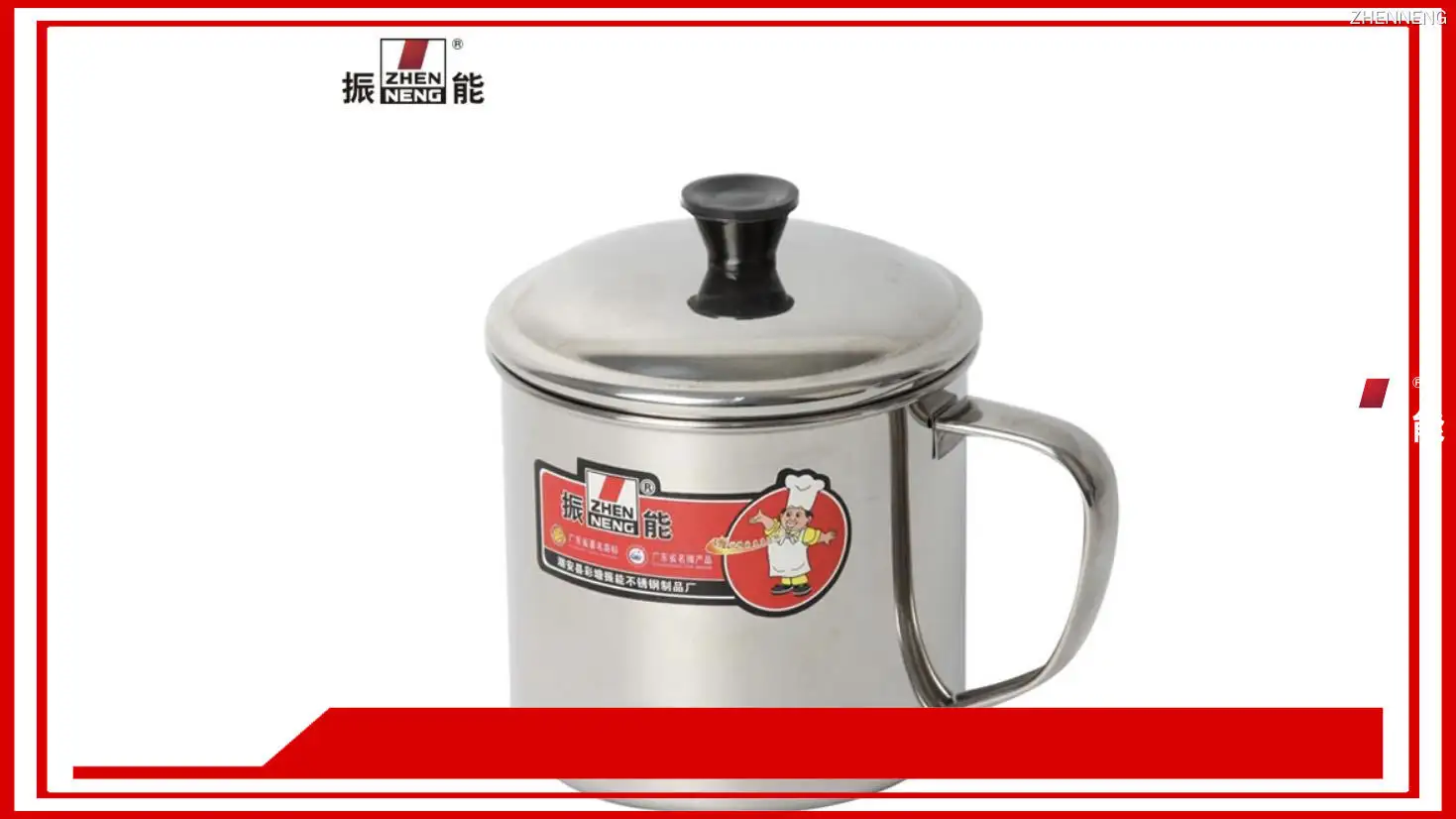 손잡이가 있는 스테인리스 스틸 여행용 머그컵 1