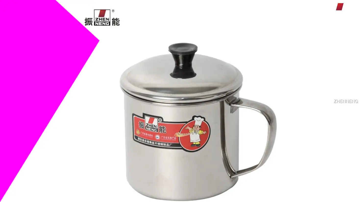 Stainless steel travel mugs with handle at Wholesale Prices | ZHENNENG 1