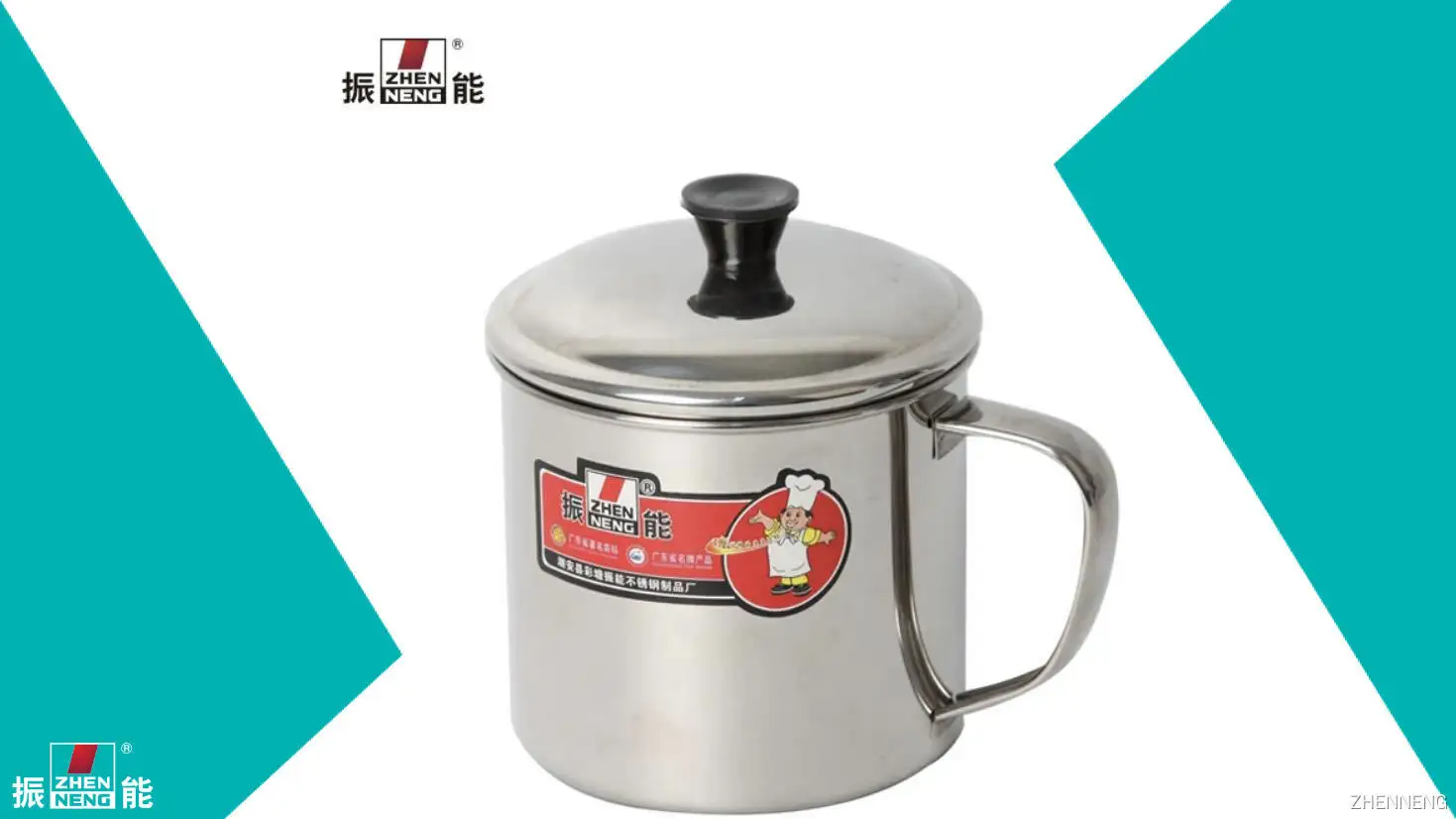 손잡이가 있는 스테인리스 머그컵 도매가 | ZHENNENG 1