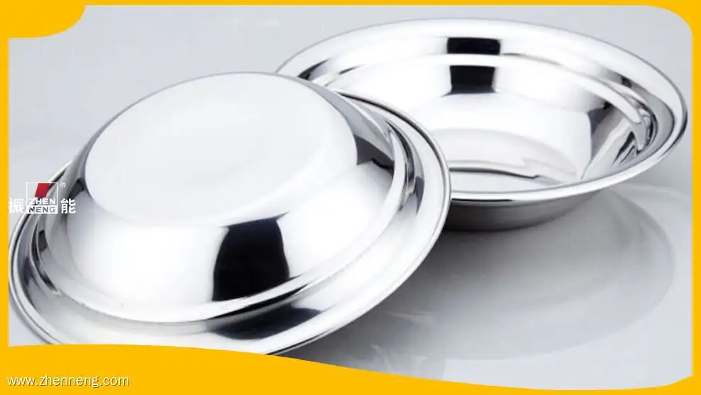 Round Stainless Steel Multi-Purpose Serving Tray 1