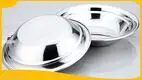 Round Stainless Steel Multi-Purpose Serving Tray 1